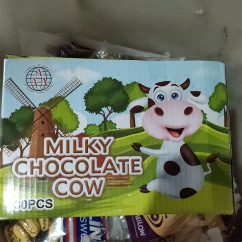 Jual Milky Chocolate Cow Cokelat Compound Hitam Manis Bentuk Telur