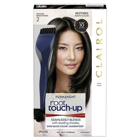 Clairol Root Touch Up Permanent Hair Color Crème 2 Black 1 Application