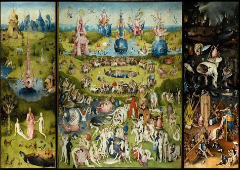 Bosch Hieronymus The Garden of Earthly Delights Fine Art Print/Poster Sizes A4/A3/A2/A1 00233