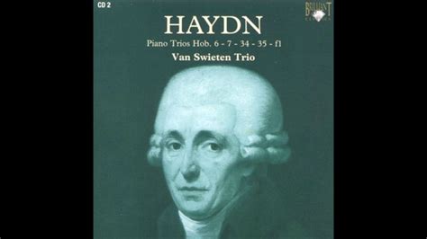 Joseph Haydn Piano Trios Hob XV 6 7 34 35 F1 Van Swieten Trio YouTube