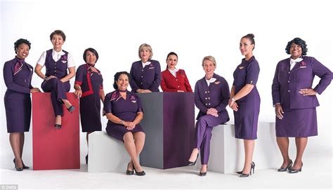 Delta reveals its Zac Posen cabin crew uniforms | Daily Mail Online