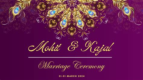 Mohit Weds Kajal Marrige Ceremony By Studio 83 Live 99992233619