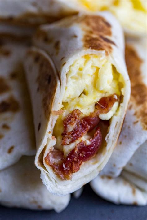 Bacon Egg Breakfast Wrap Or Whatever You Do