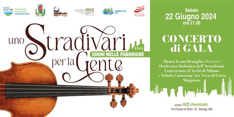 Torna Il Festival Uno Stradivari Per La Gente Concerto Di Gala