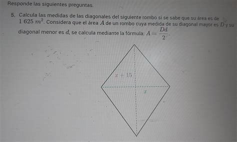 Solved Responde Las Siguientes Preguntas Calcula Las Medidas De