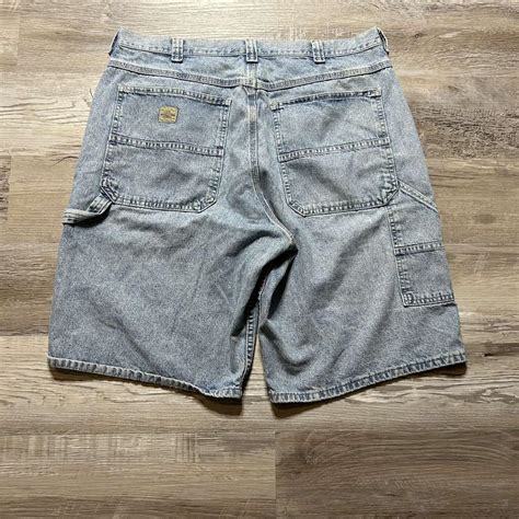 S Super Baggy Wrangler Jorts Waist Inseam Depop