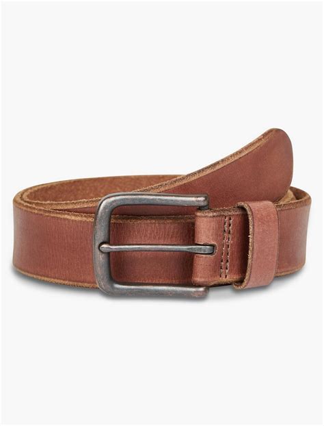 RAW EDGE LEATHER BELT | Lucky Brand