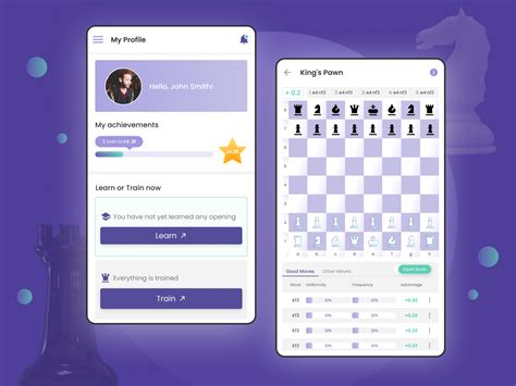 Uxui Design For App Of Learning Chess Openings By Olga Zuban 🇺🇦 On