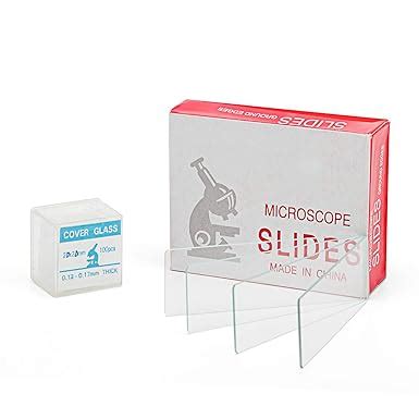 Amazon Pre Cleaned Pcs Blank Glass Microscope Slides Pcs Pre