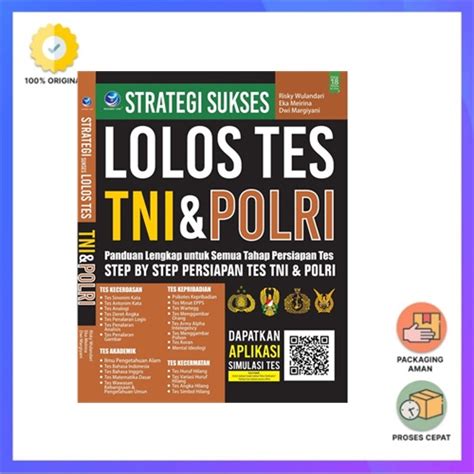 Jual Strategi Sukses Lolos Tes TNI Dan POLRI Panduan Lengkap Untuk