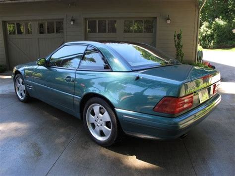 Purchase Used 1999 Mercedes Benz Sl500 Convertible With Panorama Glass