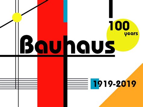 包豪斯100周年 历史回顾 Bauhaus 100 Years Eddiewu3 站酷zcool