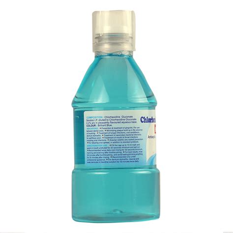 hexidine mouth wash  ml price  side effects composition