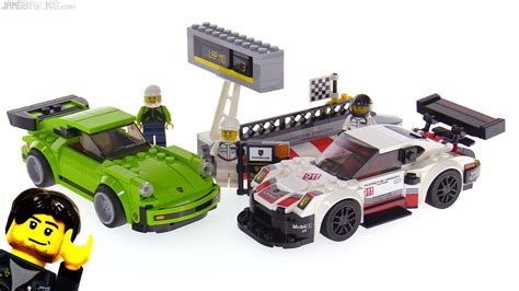 Lego Speed Champions Porsche 911 Rsr And Turbo 3 0 Review 75888 Youtube