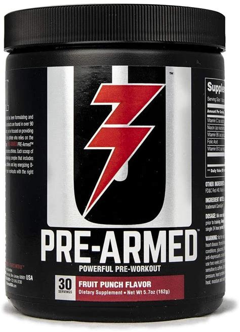 Universal Nutrition Pre Armed Pre Workout Simplicity