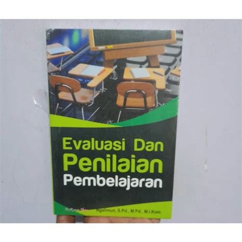 Jual Evaluasi Dan Penilaian Pembelajaran Ngalimun Buku Asli Hvs