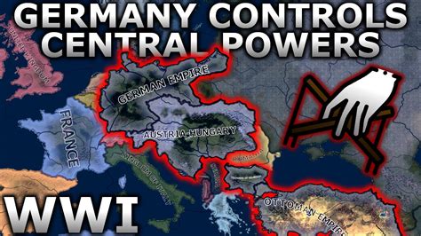 What If Germany Controls The Central Powers In Ww Hoi Timelapse