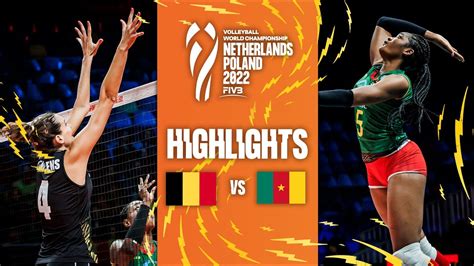 Bel Vs Cmr Highlights Phase Women S World Championship