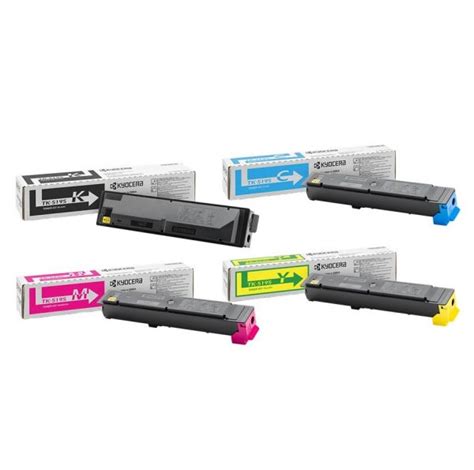 Kyocera TK 5195 Premium B/C/M/Y Generic Toners - Toner Corp