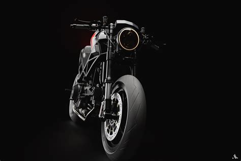 Custom Naked Street Bike On Behance