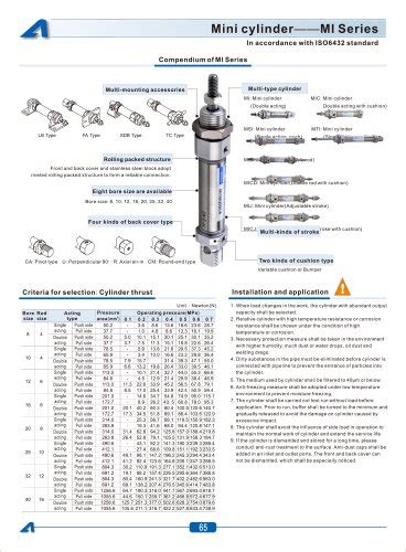 Airtac Cylinder Catalogue Catalog Library