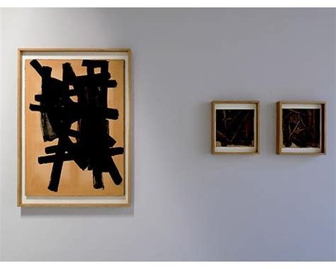 Le Mus E Soulages Pr Te Peintures Sur Papier Au Mus E Fabre