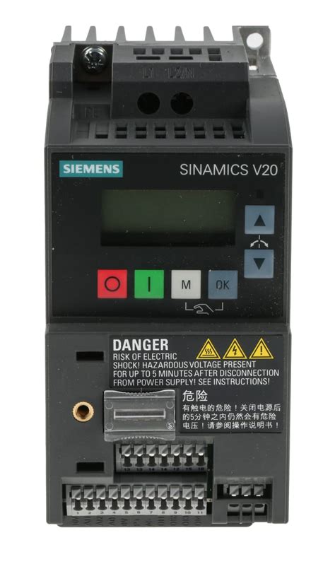 6SL3210 5BB17 5UV1 Siemens Variador De Frecuencia Siemens Serie