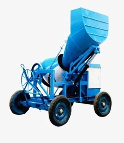 Hp Mild Steel Hydraulic Hopper Concrete Mixer Machine For