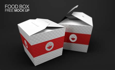 FREE 4+ Photorealistic Food Box Mockups in PSD | InDesign | AI