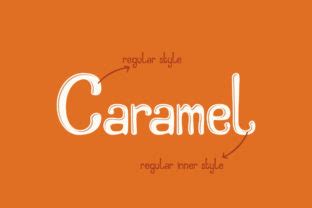 Caramel Macchiato Font By Orenari Creative Fabrica