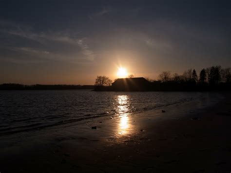 Abendsonne Am Wedeler Elbstrand Ngid Exif Jpeg