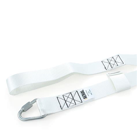 Aerial Straps Pair White Poleware Ch