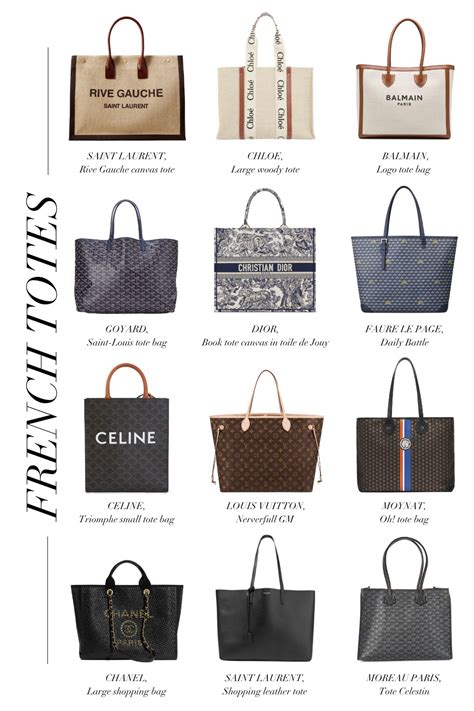 French Designer Tote Bags With Timeless Sophistication Chanel