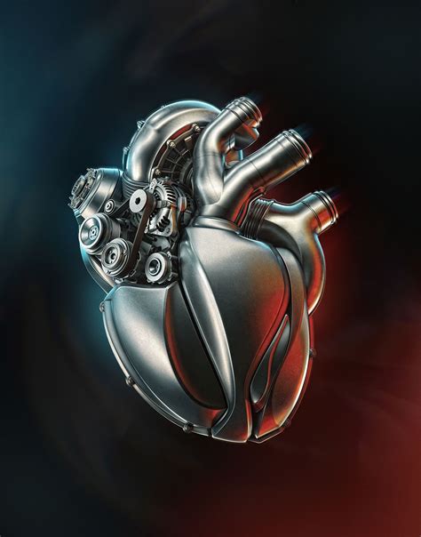 Engine On Behance Engine Tattoo Heart Drawing Heart Tattoo