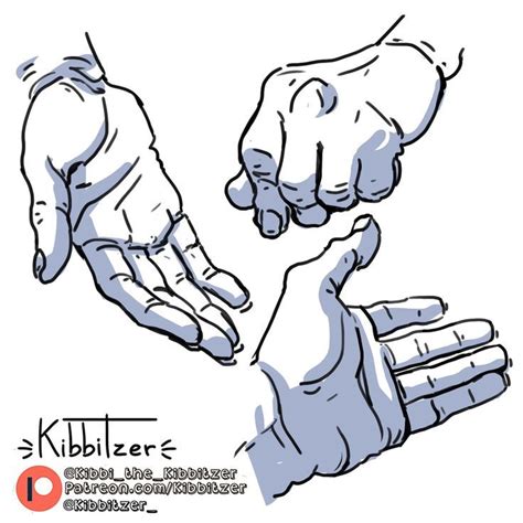 August Reference Sheets PREVIEWS Kibbitzer Hand Drawing Reference