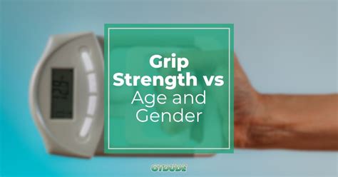 Dynamometer Grip Strength By Age And Gender For Occupational Therapy Ot Dude