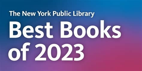 The New York Public Library: Best Books of 2023 | The New York Public ...