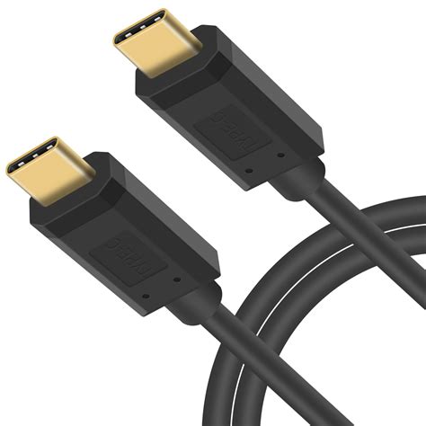 USB 3 1 Type C Male To Male Cable 1 96ft 60cm Poyiccot Super Speed