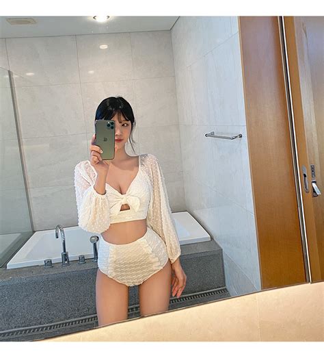 Long Sleeve Lace Sunscreen Bikini EShop Digital Mall