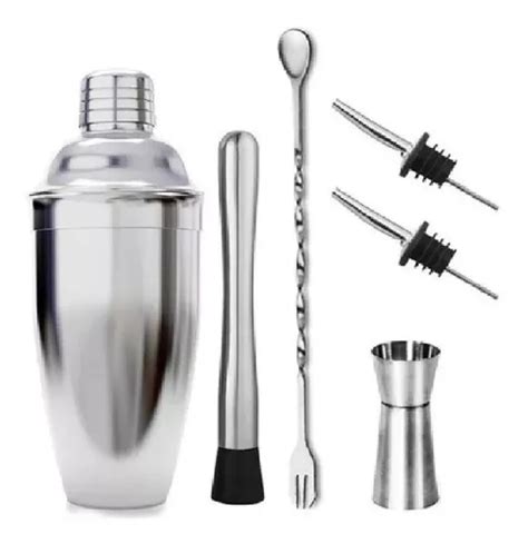 Kit Bartender Drinks Coqueteleira Profissional Inox 750ml MercadoLivre