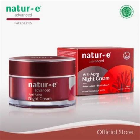 Jual Natur E Advanced Nigth Cream Shopee Indonesia