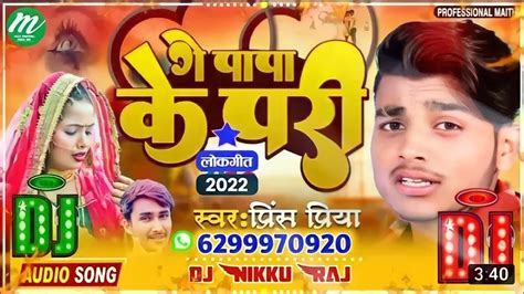 Prince Priya Ka Gana Prince Priya 2022 Dj Dj Remix Song Dj Nikku