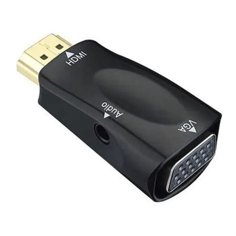 Adaptador Compacto De V Deo Hdmi A Vga Con Audio Epri