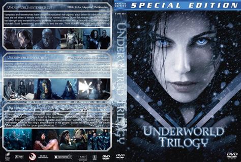 Underworld Trilogy Movie DVD Custom Covers Underworld Trilogy St2