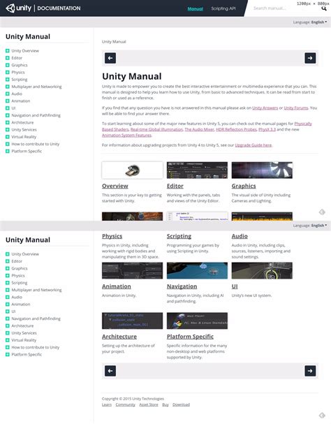 Unity Manual Unity Manual Draers