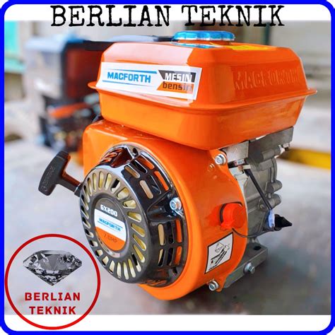 Jual Mesin Penggerak Bensin Engine Gasoline Macforth 200 7 HP