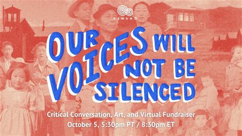 Our Voices Will Not Be Silenced Critical Conversation Art And