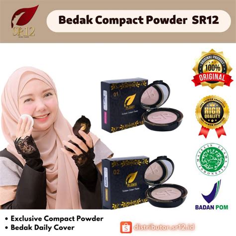 Jual Exclusive Compact Powder Sr Natural Dan Sheerpink Tahan Lama