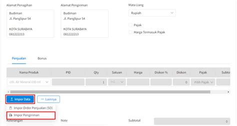 Membuat Invoice Penjualan Berdasarkan Pengiriman Beecloud 3 0 Bee Id