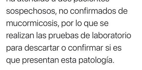 Qu Es La Mucormicosis O Hongo Negro Y Cu Les Son Los S Ntomas Hay